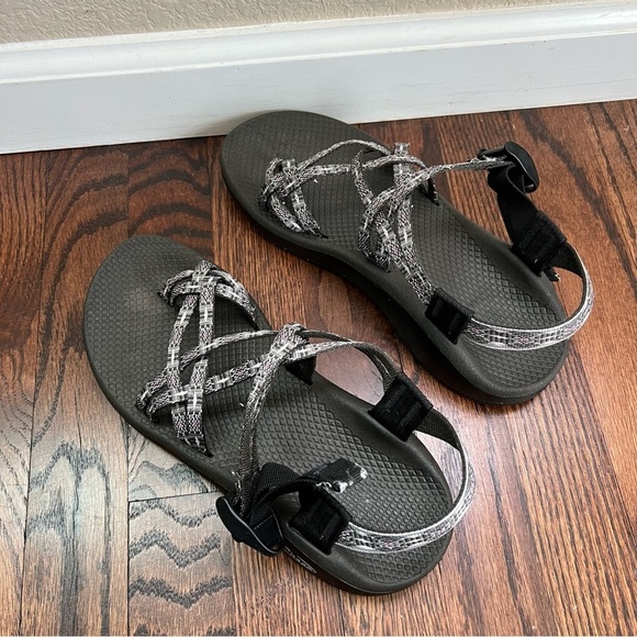 Chaco Sandals ZX/2 Hiking Outdoor Active Women’s Size 9 Gray/black J105566 $99, - Picture 14 of 16